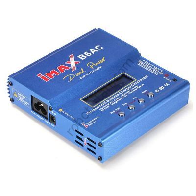 iMAX B6AC Professionel Li-Po with Adaptor, Ni-Mh Charger- Balancer (50W) - 2