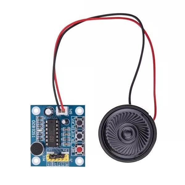 ISD1820 Recording Module Voice Board with Mic - 1