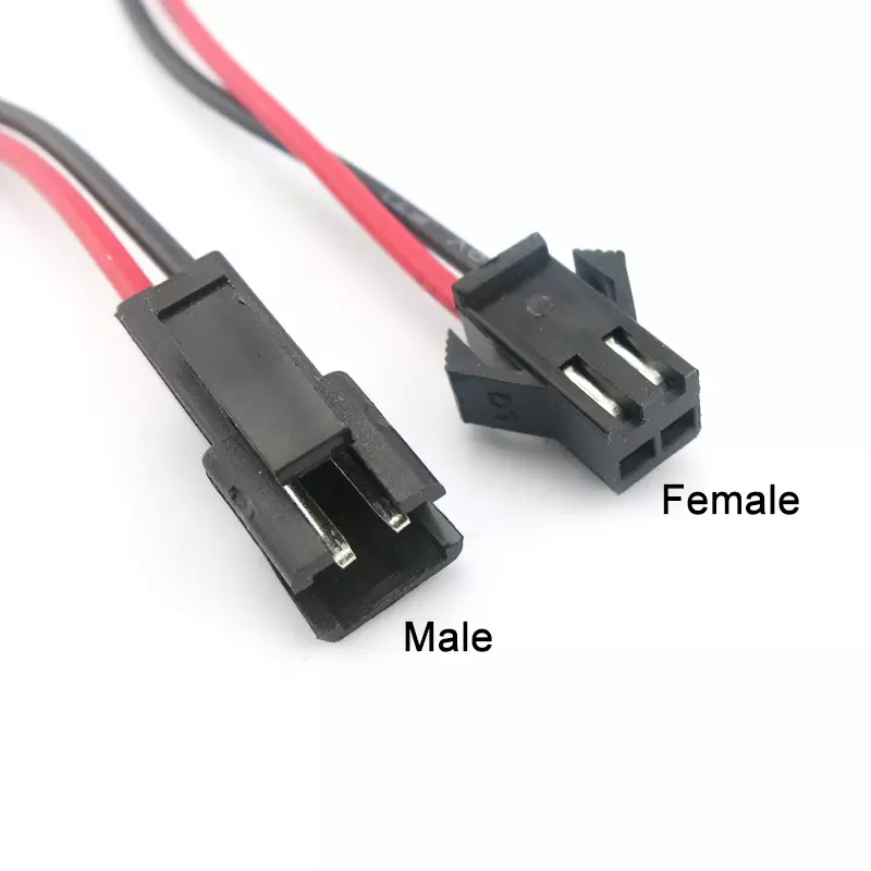 JST SM 2 Pin Connector - 22AWG 20cm - 2
