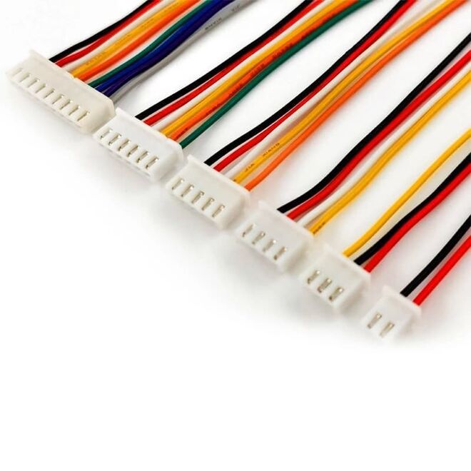 JST-XH 2.54mm 10 Pin Single Core Connection Cable 26AWG 20cm - 1