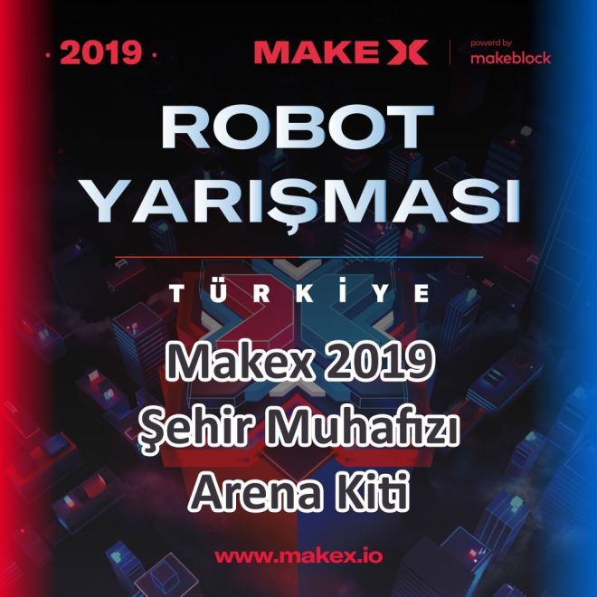 MakeX 2019 City Guardian Arena and Mission Particles - 1