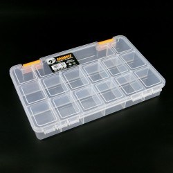 Mano Transparent Storage Box 9'' Classic Organizer - 2