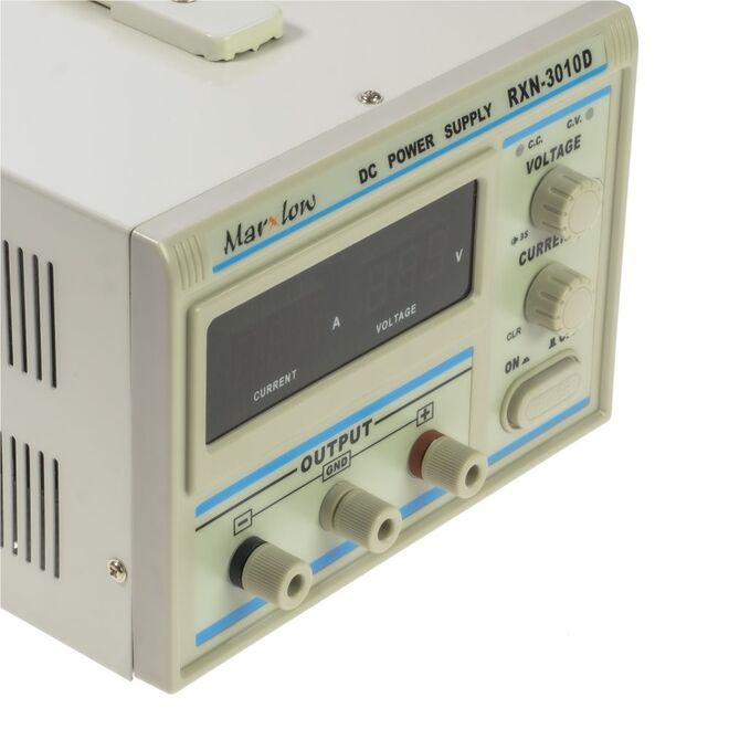 Marxlow RXN-3010D 0-30 Volt 0-10 Ampere Transformer Regulated Power Supply - 3
