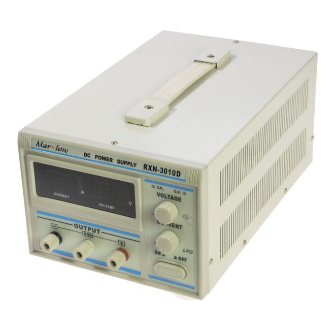 Marxlow RXN-3010D 0-30 Volt 0-10 Ampere Transformer Regulated Power Supply - 4