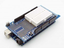 Mega 2560 R3 Proto Shield Kit with Mini Breadboard for Arduino - 2