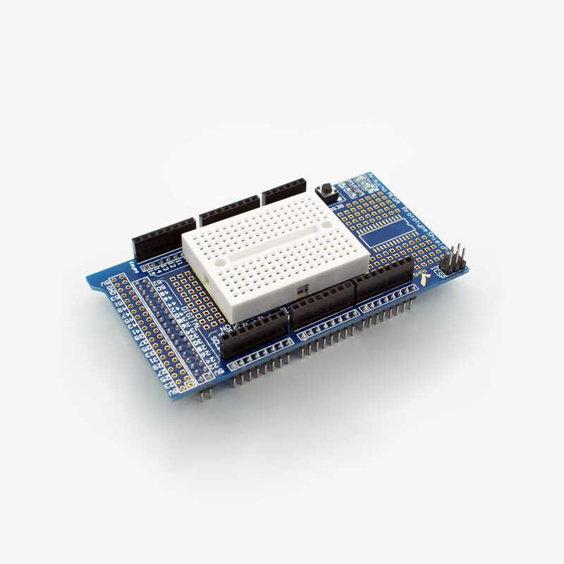 Arduino Microcontroller Solderable Breadboard Kit 3-Pack Prototype Shield Boards For Arduino Mega 2560 ...