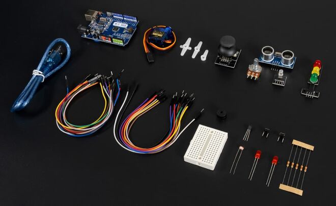 Mete Hoca Starter Training and Project Kit Compatible with Arduino - 2