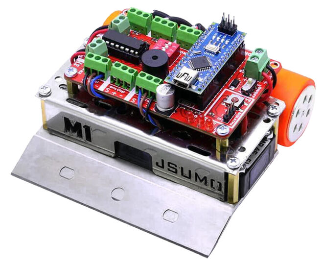 Mini Sumo Robot Kit - Genesis (Assembled) - Compatible with Arduino - 2