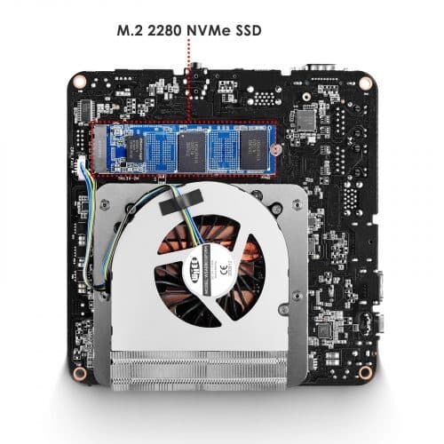 Minix NGC-3 UP Mini Computer - Intel i3-10110U - Ubuntu 22.04 LTS - 5