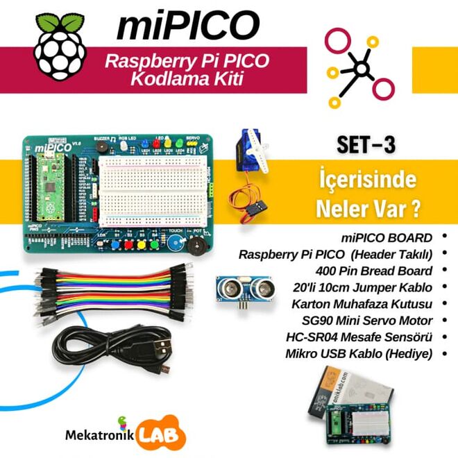 MiPico Coding Kit - Set 3 - 2
