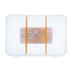 Multipurpose Compartment Material Box - Transparent ASR-5017 - 4