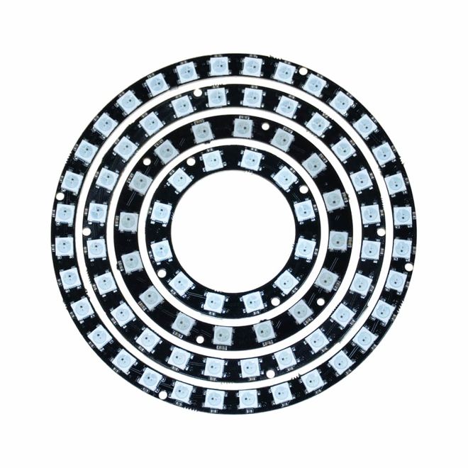 NeoPixel Ring - 12 x 5050 RGB LED with Integrated Drivers - 5