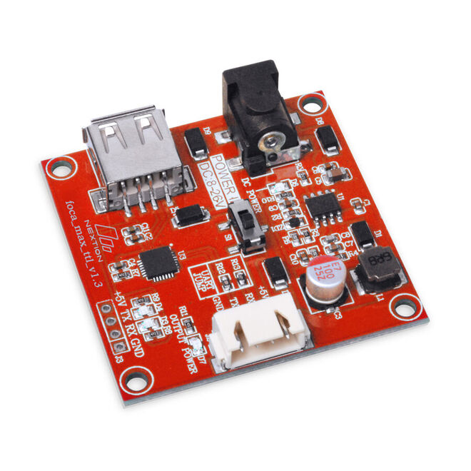 Nextion Foca Max 5V 2A Output USB to TTL Serial Converter Board - 1
