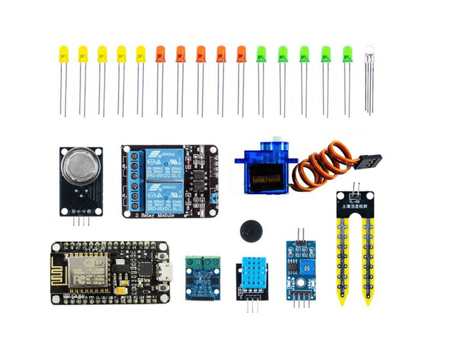 NodeMCU IOT Proje Geliştirme Seti - Arduino IDE ile Programlanabilir (E-Kitap Hediyeli)