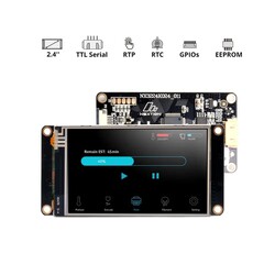 NX3224K024 – 2.4 Inch Nextion HMI Touch TFT Lcd Screen + 8 Port GPIO / 16MB Internal Memory - 4