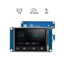 NX3224T028 – 2.8 Inch Nextion HMI Touch TFT Lcd Screen - 4MB Internal Memory - 4