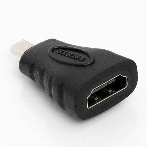 ODSEVEN Micro HDMI to HDMI Adapter for Raspberry Pi 4 - 2