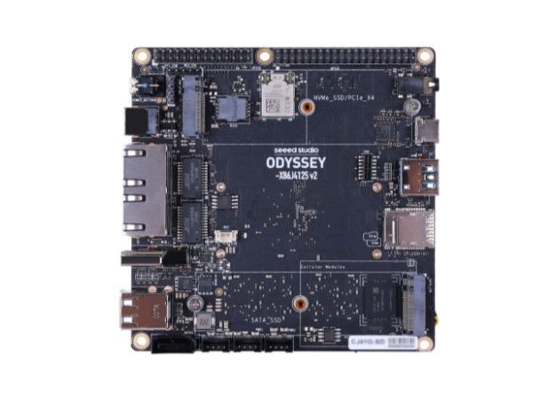 Odyssey X86J4125800 Development Card V2 - Linux Based and RP2040 processor - 1