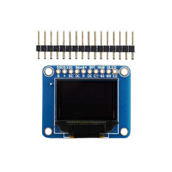 OLED Renkli 0.96 inç Ekran Modülü SD Kartlı - OLED Breakout Board - 16-bit Color 0.96 inç w/microSD holder - 2