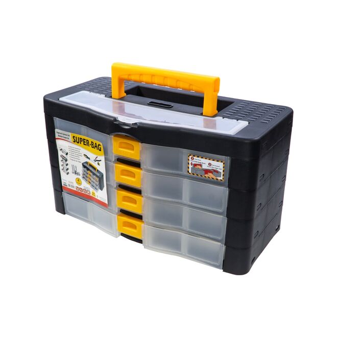 Organizer 4-Layer Material Box with Drawers - 2