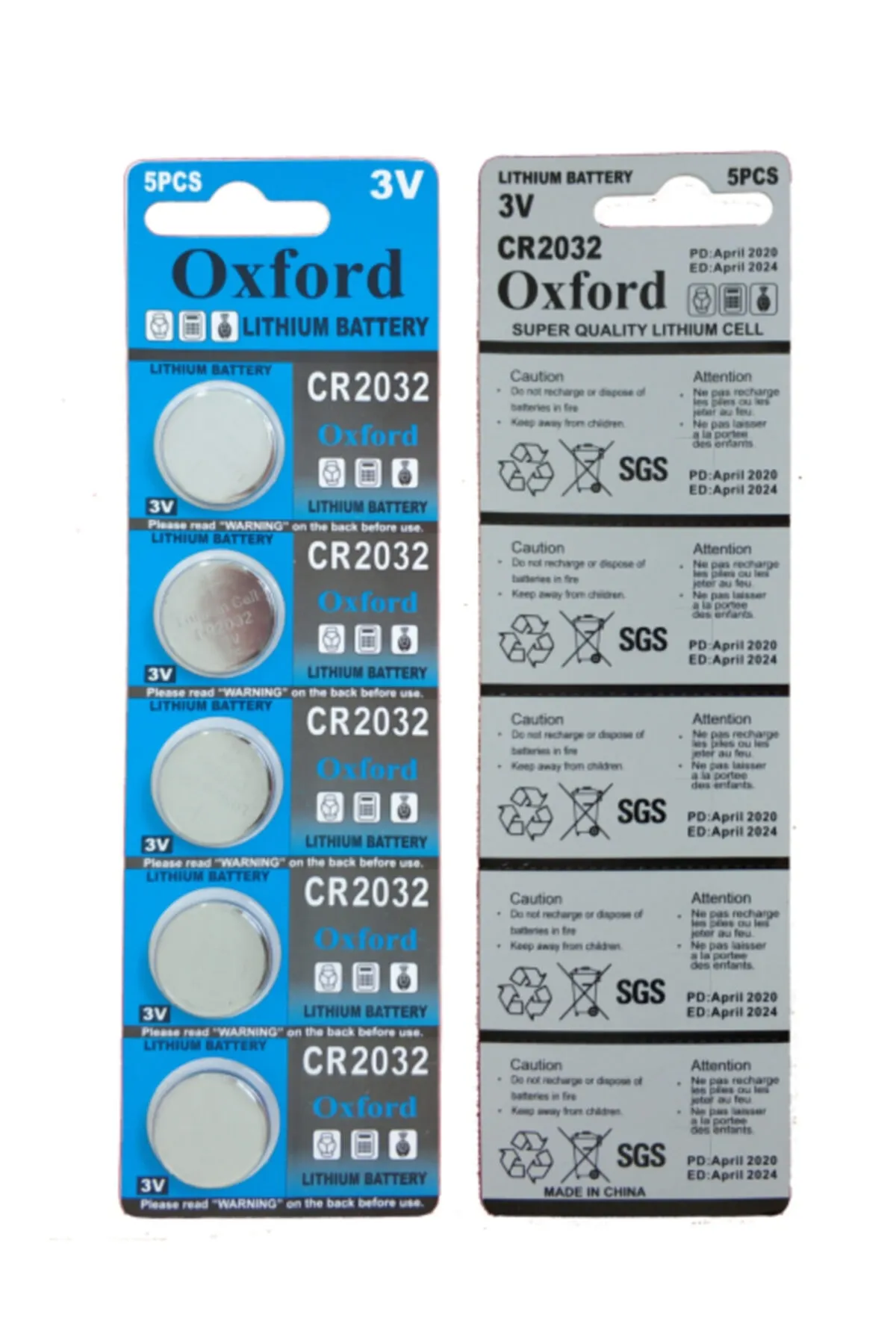 Oxford CR2032 3V Lithium Single Battery - 3