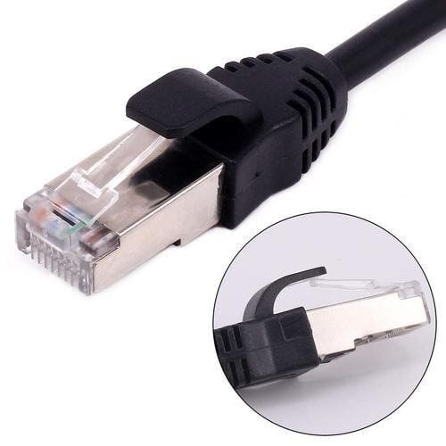 Panel Mount Ethernet Extension Cable - 3