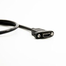 Panel mount HDMI Cable - 40 cm - 3