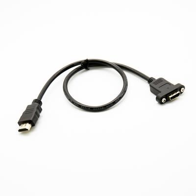 Panel mount HDMI Cable - 40 cm - 1