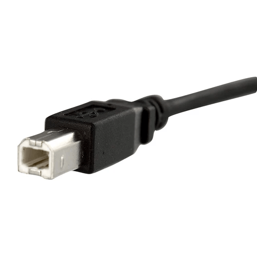 Panel Mount USB Cable - B Male to B Female - 3