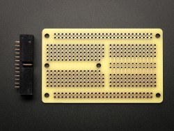PermaProto Stripboard compatible with Raspberry Pi (Half Size) - 3