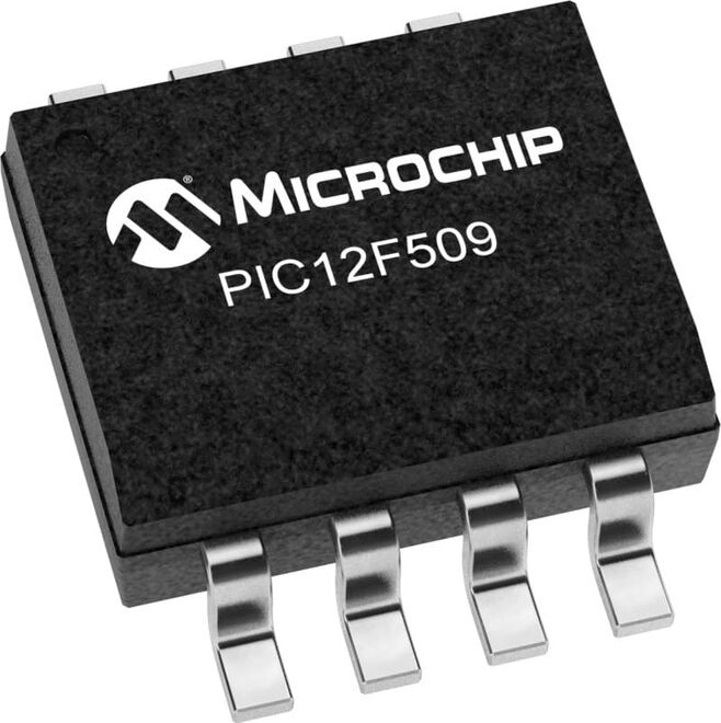 PIC12F509 I/SN SMD SOIC-8 4MHz 8-Bit Microcontroller - 1