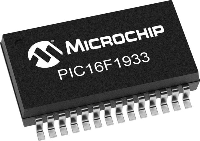 PIC16F1933 I/SS SMD 8-Bit 32MHz Microcontroller SSOP28 - 1