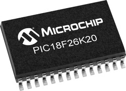 PIC18F26K20 I/SO SMD 8-Bit 64MHz Microcontroller SOIC-28 