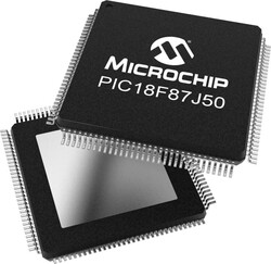 PIC18F87J50 I/PT SMD 8-Bit 48MHz Mikrodenetleyici TQFP-80 - 2