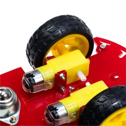 REX Chassis Serisi Platforma Çok Amaçlı Mobil Robot Platformu - Kırmızı - 6