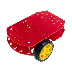 REX Chassis Serisi Platforma Çok Amaçlı Mobil Robot Platformu - Kırmızı - 3