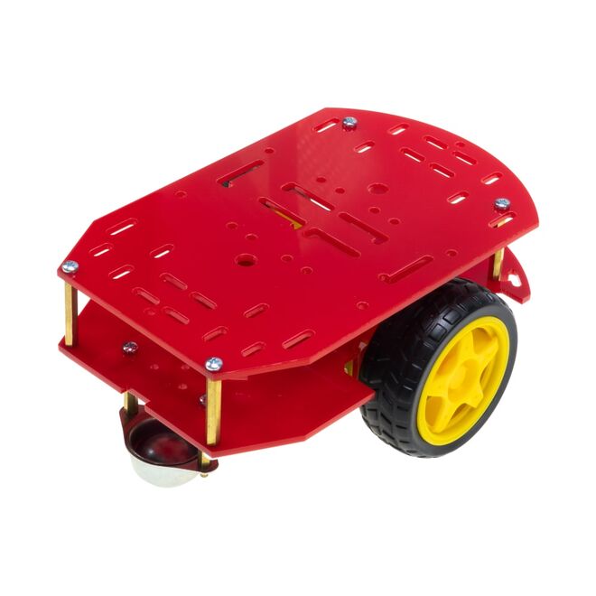 REX Chassis Serisi Platforma Çok Amaçlı Mobil Robot Platformu - Kırmızı - 1