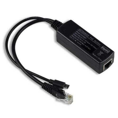 Buy PoE Splitter with MicroUSB Plug - Isolated 12W - 5V 2.4 Amp -  Affordable Price