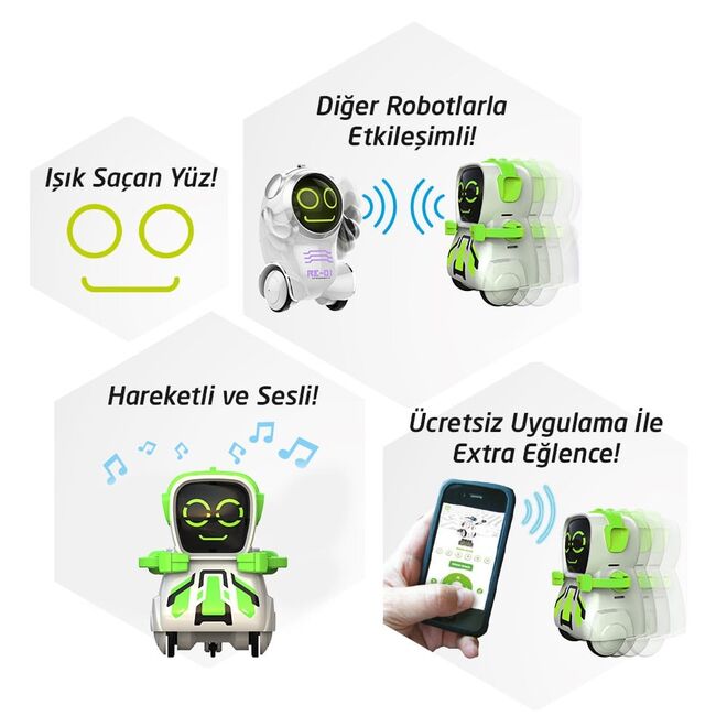 Pokibot Silverlit Robot - A Portable Robot - 2
