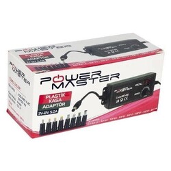 Power Master 3 V-12 V 5 A Multi-Tip Adjustable Stepped Adapter - 3