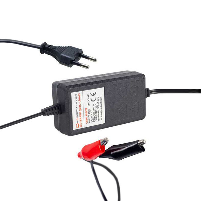 Powermaster 12V 2A Battery Charger - 1