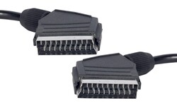 Powermaster Scart Scart Standard Cable 1.2m 7mm Boxed - 2