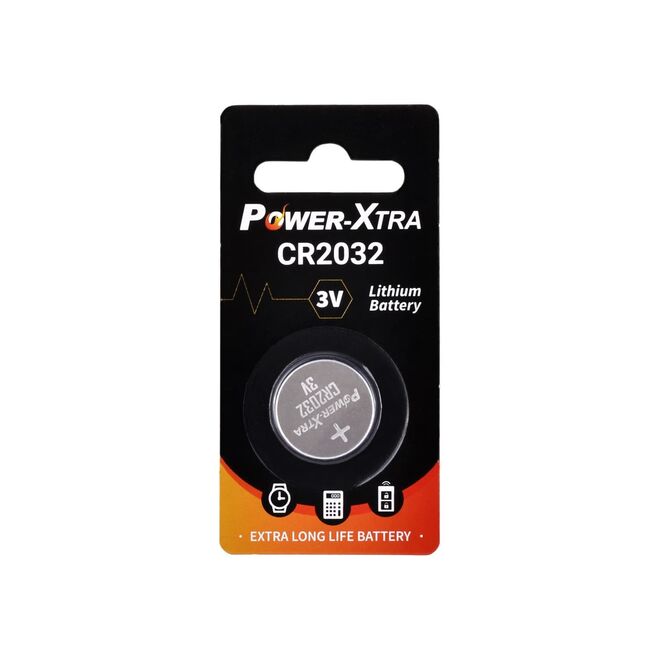 Power-Xtra CR2032 3V Lithium Battery - 1 Piece - 1
