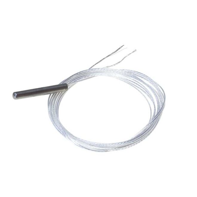 PT100 Platinum Resistance Temperature Sensor - Temperature Probe - 1 Meter Cable - 2