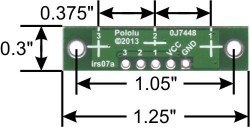QTR-3RC Kızılötesi Sensör Kartı - PL-2457 - 3