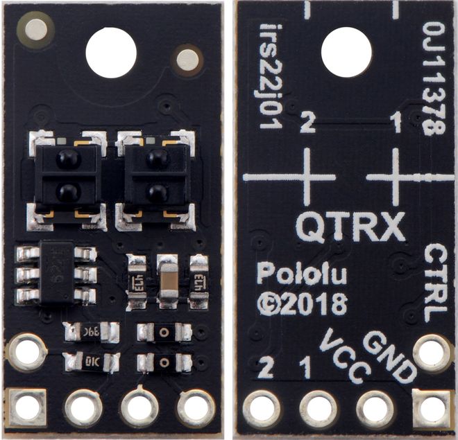 QTRX-HD-02A 2'li Çizgi Algılama Sensörü (Sık Sensör Dizilimli) - 2