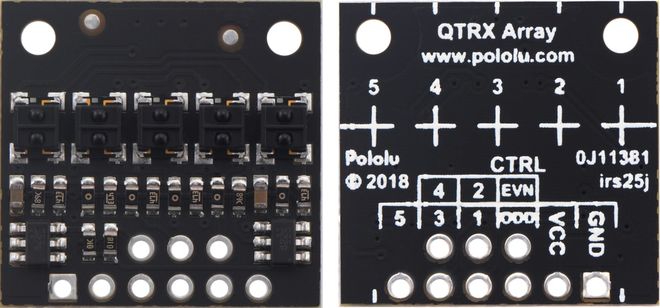 QTRX-HD-05A 5'li Çizgi Algılama Sensörü (Sık Sensör Dizilimli) - 2