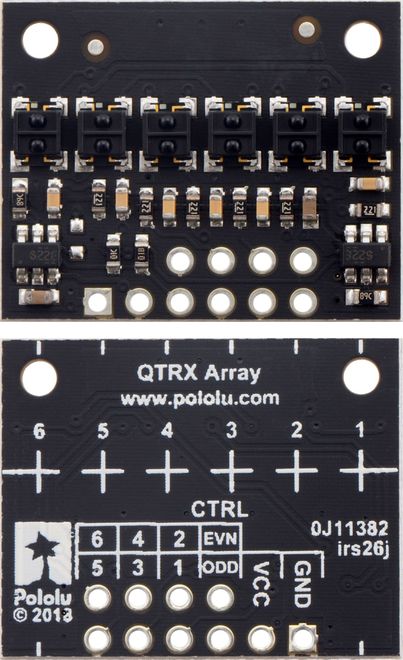 QTRX-HD-06RC Reflectance Sensor Array - 2