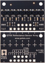 QTRX-HD-07RC 7'li Çizgi Algılama Sensörü (Sık Sensör Dizilimli) - Thumbnail