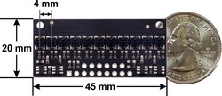 QTRX-HD-11A 11'li Çizgi Algılama Sensörü (Sık Sensör Dizilimli) - 3